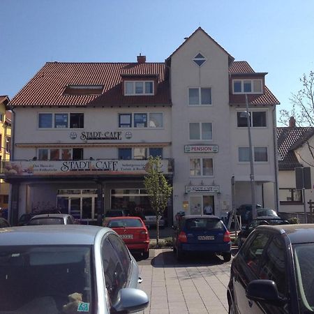 StadtCafé Pension Grünstadt Exterior foto